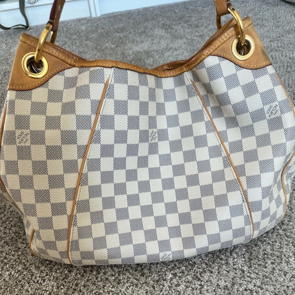 Authentic Louis Vuitton Damier Azur Galliera PM - Picture 2 of 11